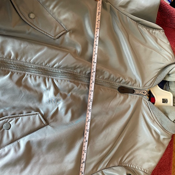 NWOT Alpha Industries MA-1 Natus Bomber Jacket with Removable Hood Size Large - Picture 15 of 16